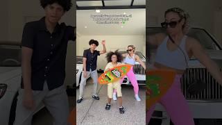 Mom and Dad tell family they get slimed today and this happens… #shorts #family #chaos