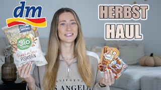 XXL DM Haul Herbst 2024 I Food, Haushalt, Beauty & Neuheiten! I Stefanie Le