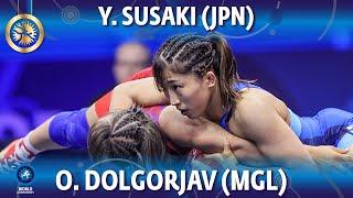 Yui Susaki (JPN) vs Otgonjargal Dolgorjav (MGL) - Final // World Championships 2022 // 50kg