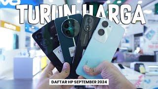 uPDATE !! DAFTAR HP TURUN HARGA SEPTEMBER 2024