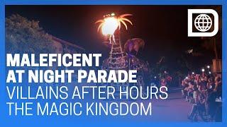 Maleficent At Night Parade - Disney Villains After Hours - Magic Kingdom