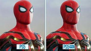 Marvel's Spider-Man 2 - PS5 Vs PS5 PRO Graphics Comparison