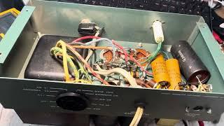 Heathkit HP23 power supply converted back to stock schematic configuration not easy