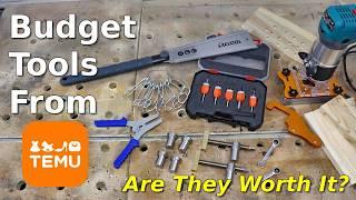 5 Budget-Friendly Woodworking Tools from Temu | Worth It or Not?