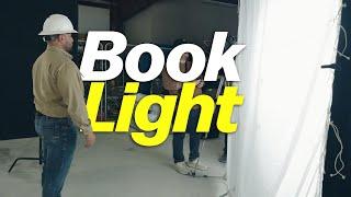 How to Interview Lighting Book Light | Aputure 1200d Pro