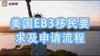 美国EB3移民要求及申请流程--(马房网） #美国移民 #美国EB2 #海外移民 #海外生活 #移民 #美国工作 #美国绿卡