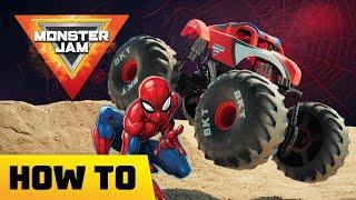 How to do drive Monster Jam Mega Spider Man RC!