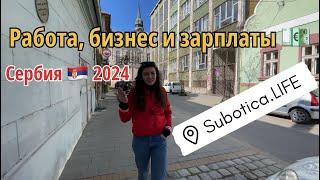 Работа в Сербии ⁉️ Бизнес в Сербии ⁉️ Какие зарплаты в Сербии ⁉️ Сербия 2024 город Суботица | Сербия