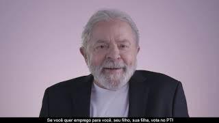 LULA: Emprego e renda é com o PT! Vote 13