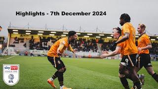 League One Highlights 2024/25 - 7th December 2024