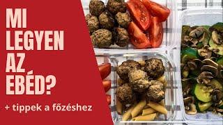 Egészséges ebédötlet| bevásárlás |tippek a főzéshez‍