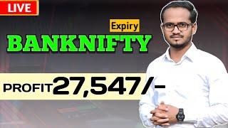 Banknifty Live Trading / Profit 27.5K+ / 01-10-2024