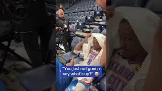 RJ has to give props to J-Dub after Game 5 