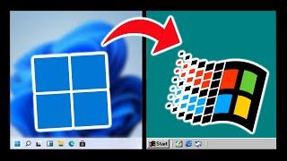 Make Windows 11 look like Windows 98