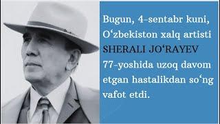 Sherali JO'RAYEV 77 yoshida favot etdi