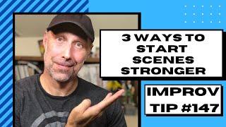 Mastering Scene Starters in Improv