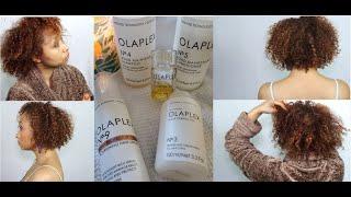 Olaplex#3, #4, #5, #9 & #7 | Wash Day Routine | Low Density Curls | MakeUPbyKiani