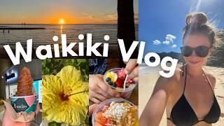 Hawaii Travel Vlog  Waikiki Beach (Oahu)