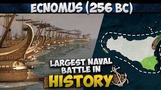 Battle of Ecnomus (256 BC) - Largest Naval Battle in History