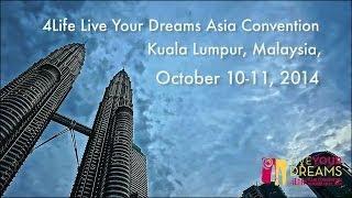 Live Your Dreams: 4Life® Asia Convention 2014 Excitement Video