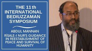 Abdul Mannan- Risale-i Nur’s Guidance in Reestablishment of Peace and Survival of Humanity