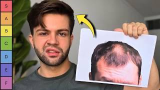 Ranking the Best Hair Loss Treatments (Tier List)