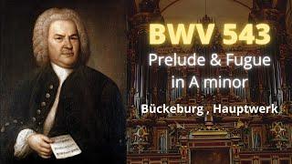 Bach: Prelude & Fugue in A minor BWV 543 | Hauptwerk VII Bückeburg Sampleset