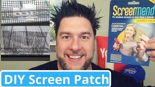 ScreenMend review: DIY screen repair. Window screen repair kit. [150]