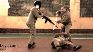 The bayonet attack. The work with the spade, the stick and the axe.