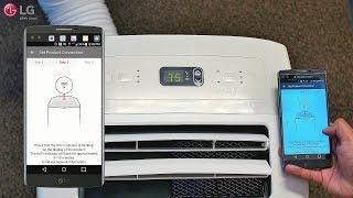 LG Portable Air Conditioner - Connecting to WiFi