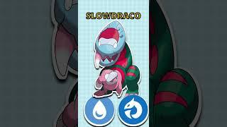 New SLOWPOKE EVOLUTIONS! #pokemon #fakemon #slowpoke