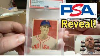 PSA & PSA/DNA Vintage Sports Card & HOF Baseball Autographs Reveal!