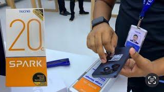 Tecno Spark 20C Unboxing || 1st Look like as iphone 15 Promax.