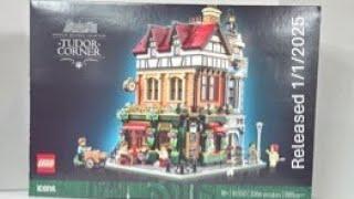 Unboxing & Building Lego 10350 Tudor Corner-Part 1