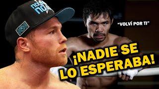 AHORA: NADIE LO ESPERABA! CANELO ALVAREZ es DESAFIADO FUERTEMENTE a PELEAR con MANNY PACQUIAO 2024