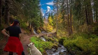 Best places to visit in Switzerland - Autumn in Mürren & Iseltwald