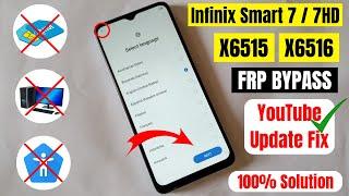 Without Pc | Infinix Smart 7/7HD FRP Bypass Android 12/13 | Google Account Unlock | 2024 Security