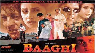 Baaghi बागी (2000) | Blockbuster Superhit Full Action Romantic Movie | Sanjay Dutt, Aditya Pancholi