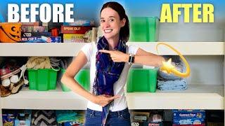 DO YOU HAVE A MONICA CLOSET? | Linen Closet Declutter With Me | Minimalist Linen Closet