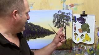 Learn To Paint E20 "Noosa River Reflections" Acrylic Painting Reflections #MooreMethod