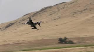Carf F-4 Phantom twin right  turbine FLAME OUT at Jets over California 2025
