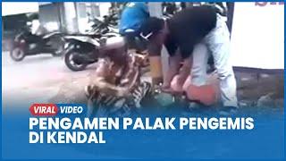 Terekam Pengamen Palak Pengemis di Lampu Merah Weleri Akibat Berebut Wilayah