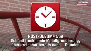 Bester Rost- Metallschutz 1K Rust-Oleum - Anwendung der Metallfarbe Alkythane