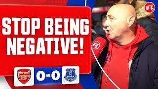 Stop Being NEGATIVE! (Julian) | Arsenal 0-0 Everton