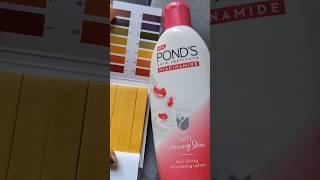 PONDS body lotion pH test #phtest #shorts