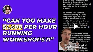 AI Workshop Pricing: The Truth About High-Value Tech Consulting Rates