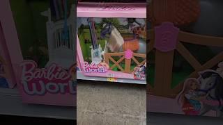 DollCollector #new #shorts Barbie World Horse Jump Set #dolls #walmart #toyhunt #doll #fun #barbie