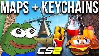 Neue CS2 Maps anschauen | Keychains begutachten | CS2 Dangerzone Info