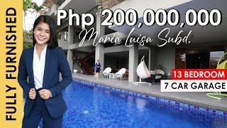 Php 200 MILLION MARIA LUISA 4-LEVEL HOUSE