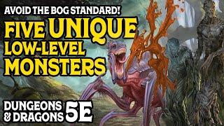 Avoid the Bog Standard with these Five Unique Low-Level Monsters in D&D 5e!